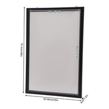 LED Light Box Movie Poster Display 24"x36" Advertising Frame Store Wall Mount US