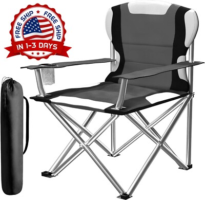 Sillas Plegables De Campamento Playa Camping Plegables Al Aire Libre Ligero NEW