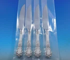 Buttercup by Gorham Sterling Silver Steak Knife Set 4pc HHWS Custom 8 3/8"