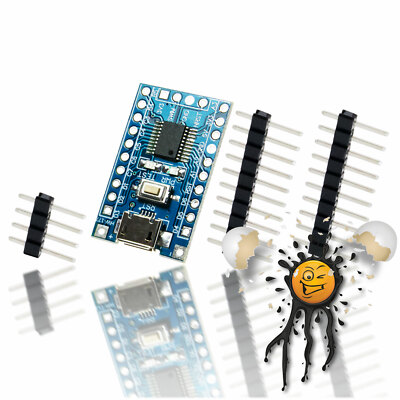 STM8 STM8S103F3P6 Entwickler- Development- Board Set inkl. Pinleiste Arduino ARM