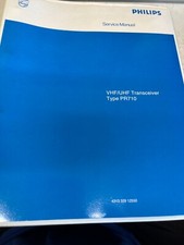 PHLLIPS PR710 VHF/UHF TRANSCEIVER SERVICE MANUAL