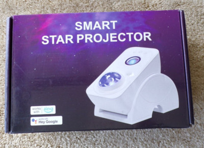 Smart Star Light Galaxy Projector with Voice Control for Enchanting Spaces @a16