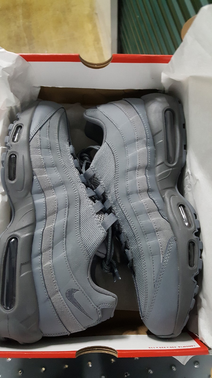 NEW Nike Air Max 95 QS Cool Grey Mens size 8 Euro Exclusive  never worn image 4