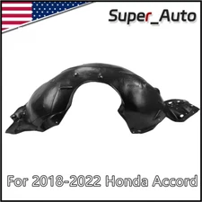 Front Left Driver Side Fender Liner For 2018-2022 Honda Accord Sedan 74150TVAA00