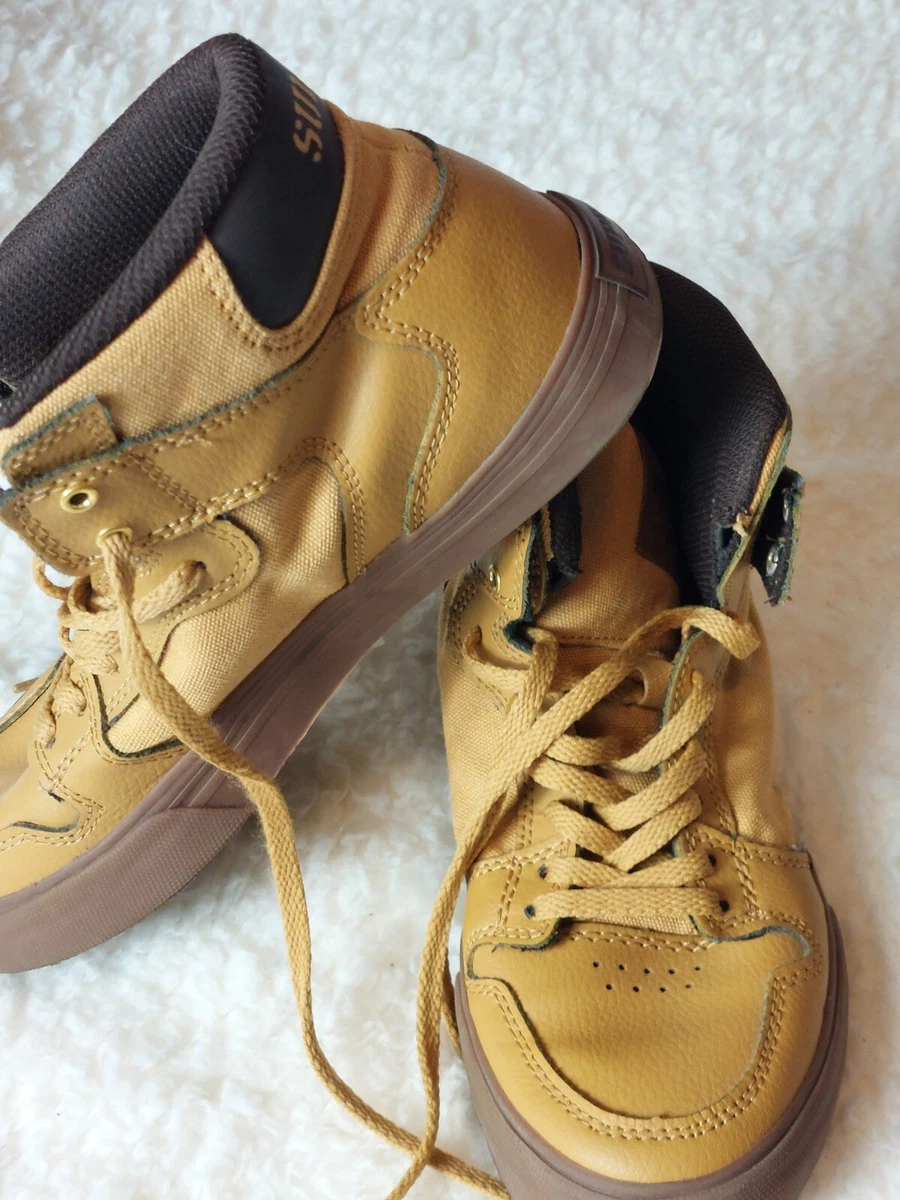 Baby supra top gold high tops