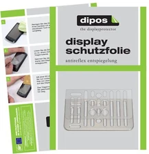 2x film for SAECO HD8975 flat protective anti-glare screen protection