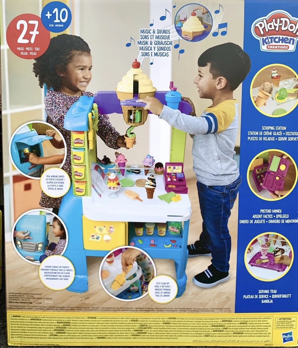 Play-Doh Kitchen Creations Ultimate Ice Cream Truck Playset with