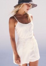 New Womens Free People Beach Bari White Romper XS