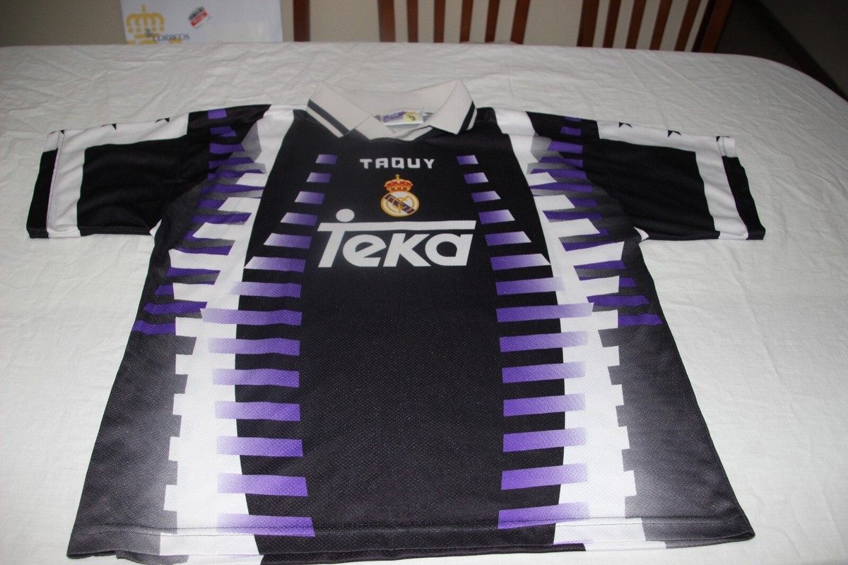 Official Real Madrid Jersey License Kelme 1997-98 Taquy Size