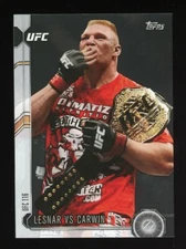 2015 Topps UFC Brock Lesnar For The Heavyweight Title UFC 116 #103 