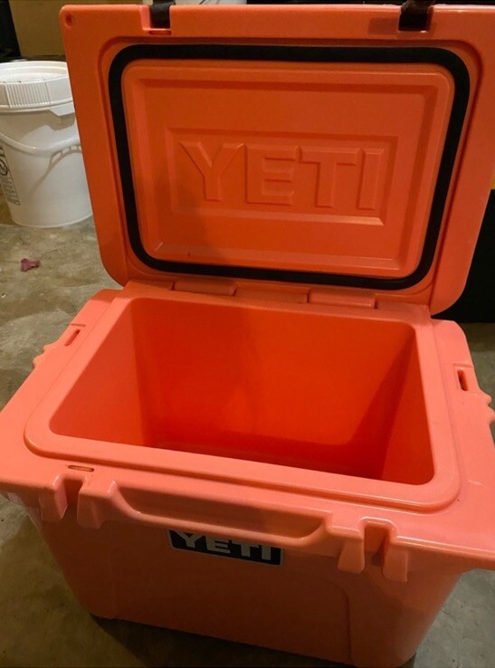 YETI Roadie 20 Hard Cooler - Coral Pink Limited Edition - Rare
