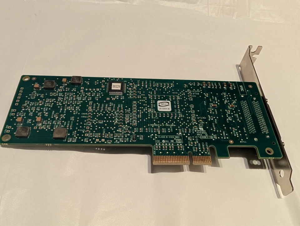 LSI22320SE Ultra 320 Dual Channel Host Bus Adapter Low Profile - Image 3 of 3