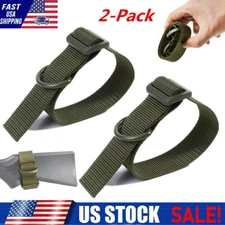 Tactical Buttstock Sling & D Ring Adapter Rifle Sling Shoulder Strap Attachment