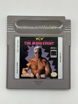 FCI WCW: The Main Event (Nintendo Game Boy) Sports Wrestling NTSC-U/C