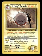Gym Challenge Lt. Surge's Electrode #52/132 Pokémon TCG Single Card on eBay