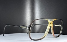 VTG Vintage Aviator Clear Grey Unisex Classic Full Rim Eyeglasses FRAMES ONLY