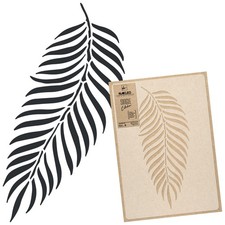 Reusable Plastic Stencil // PALM LEAF 2