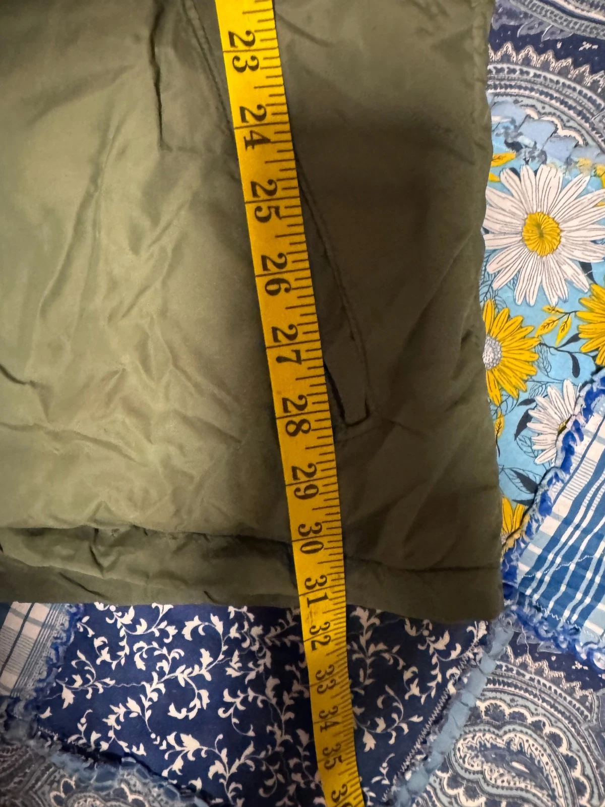 Frostline Large Goose Down Parka Coat WARM Good Condition USA Made Army OD Green image 6