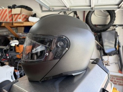 HJC RPHA 90 S Modular Helmet Matte Gray Size Medium Nice!