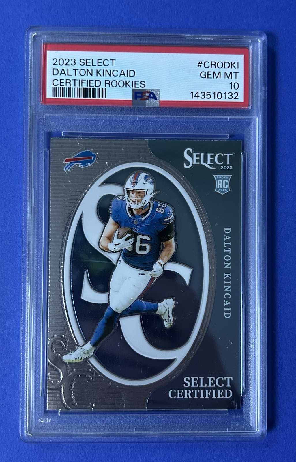 Dalton Kincaid Panini Select Certified Rookies #CRODKI Base