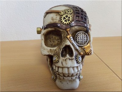Neuwertig Schatulle MystiCalls by Mayer Chess Totenkopf Schublade Skull Retro