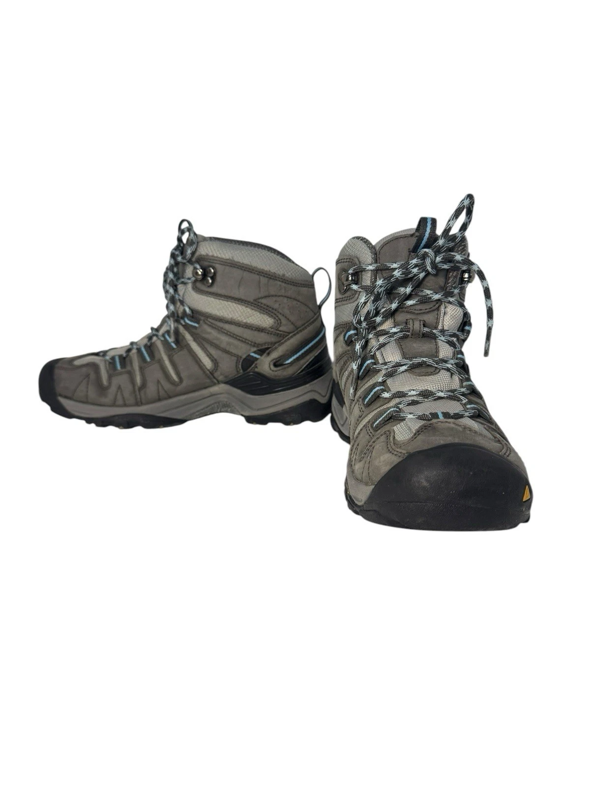 Keen Gypsum Womens 8 Slate Gray Leather Waterproof Walking Hiking Boots 1011521