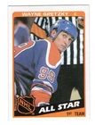 1984-85 Topps Wayne Gretzky All-Star Card #145 Edmonton Oilers