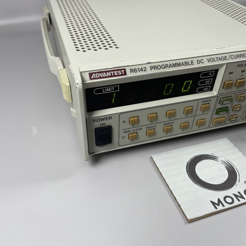ADVANTEST R6142 Programmable DC Voltage And Current Generator Tested from Japan - Picture 2 of 13