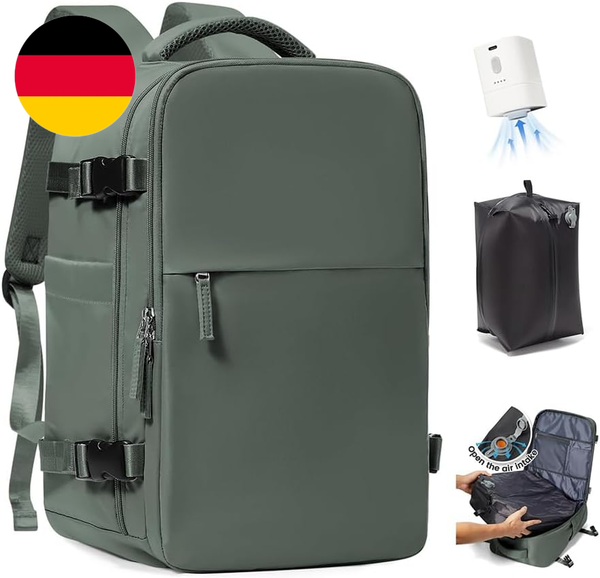 Szlx Vakuum Rucksack Ryanair HandgepäCk 40X30X20 Wizzair Reiserucksack Flugzeug-image