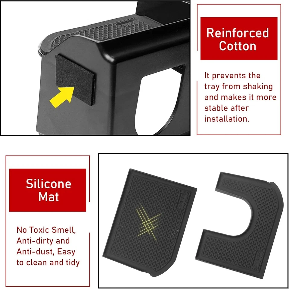 Center Console Organizer Tray Compatible With Nissan Sentra 20-25 Accessories Foto 4 de 4