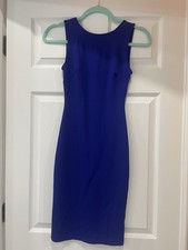 Lulus, Blue, XS, Open Back, Above The Knee Dress, Used With Some Defect B42