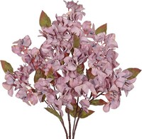 KüNstliche Bougainvillea Seidenblumen Realistisch Violett 5 Stk 70 Cm