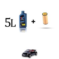 ÖLfilter Kit Und 5L FüR Vw New Beetle / Cabrio 1.9 Tdi 74KW Von 2000 Bis 2010