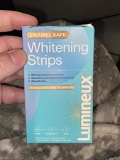 Lumineux Teeth Whitening Strips - 7 Treatments Enamel Safe  14 Strips
