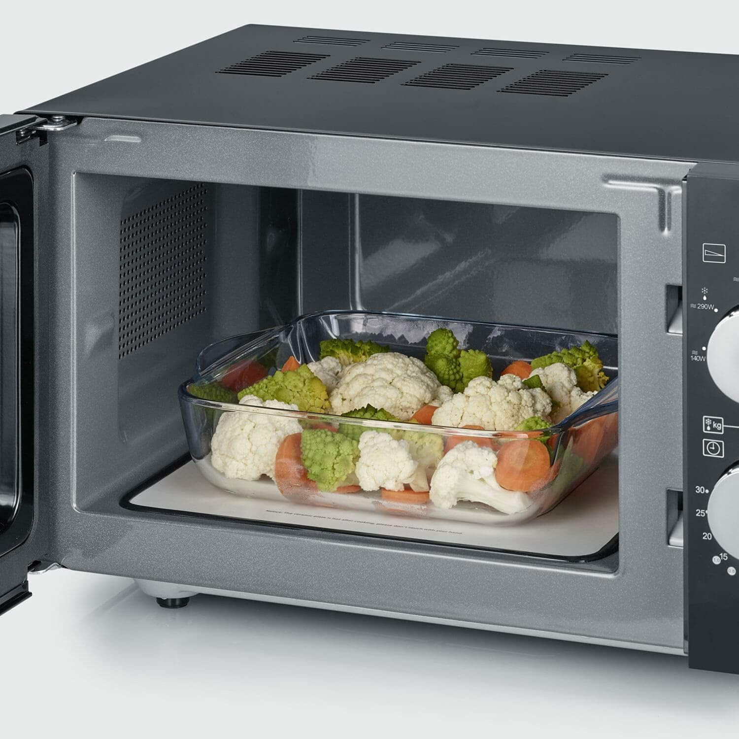 Microonde Combinato 2 in 1: Design Compatto 20L con Funzione Grill - 4