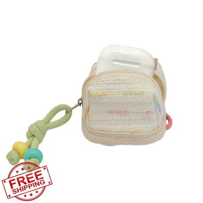 BONICI White Airpods Pro Case Coin Purse