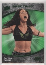 2021 Upper Deck AEW Spectrum Green 23/25 Serena Deeb #65 09q5
