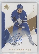 2018-19 SP Authentic Limited Auto Jake Gardiner #64 Auto 01hc