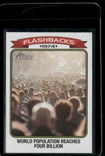 2023 Topps Heritage World Population #NF-2 News Flashbacks