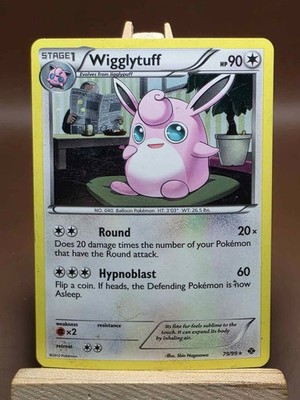 wigglytuff holographic pokemon card value ACE GRADED 10 GEM MINT 091/080  Vault TCG Fluffy Fur Wigglytuff (Shining Revelry #61/110, 3-Diamonds)