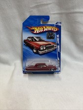 Hot Wheels 2009 Hot Auction 3/10 '64 Chevy Impala 161/240 Red NOS Factory Sealed