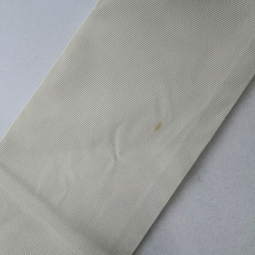 JAPANESE KIMONO BELT SUMMER NAGOYA OBI CREAM PURE SILK FF1152 - Picture 5 of 7