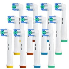12 Pack Replacement Toothbrush Heads for Oral B Braun,Soft Electric Toothbrush