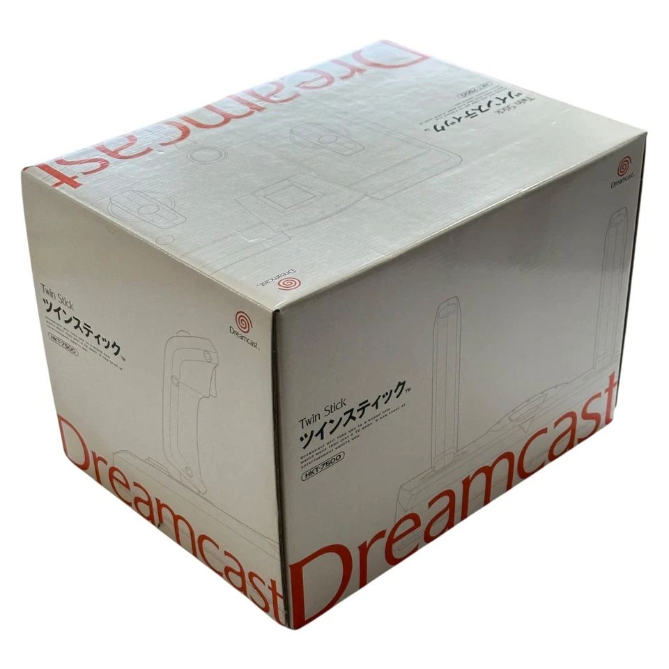 世嘉Dreamcast HKT-7500双棒街机风格双摇杆控制器全新带盒 — 第 4/4 张图片