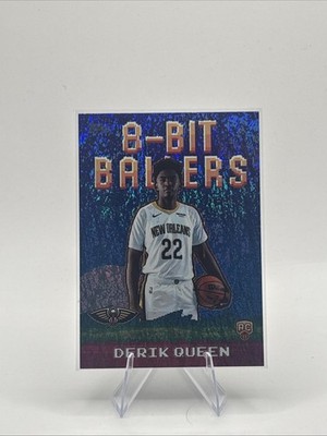 2025-26 Topps #8B-39 Derik Queen 8-Bit Ballers Holo Foil RC | eBay