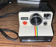Polaroid - One Step Rainbow - Instant Land Camera - Vtg 70s 80s - Untested