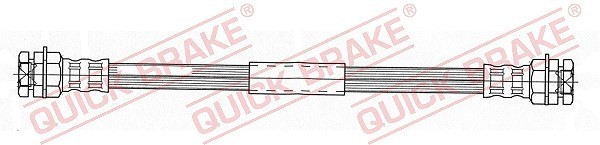 Quick Brake Bremsschlauch Hinterachse, Links, Rechts FüR Chrysler-image