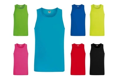 FRUIT OF THE LOOM  Funktionsshirt Sport Shirt Tank Top Performance Herren Sport  - Bild 1 von 2