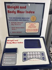 Gym Personal Training 50p Coin Studio Weighing Machine Print Out Kg St Lbs