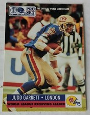 1991 Pro Set - Award Winner Judd Garrett #710 Yellow box on back